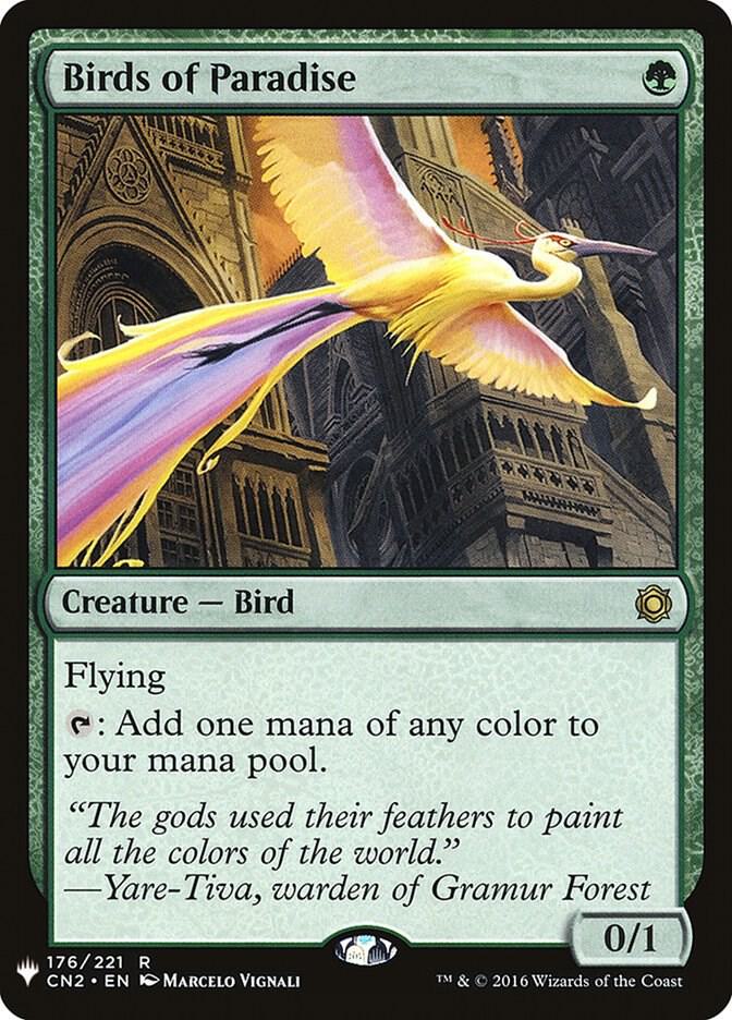 Birds of Paradise | The List Reprints #176