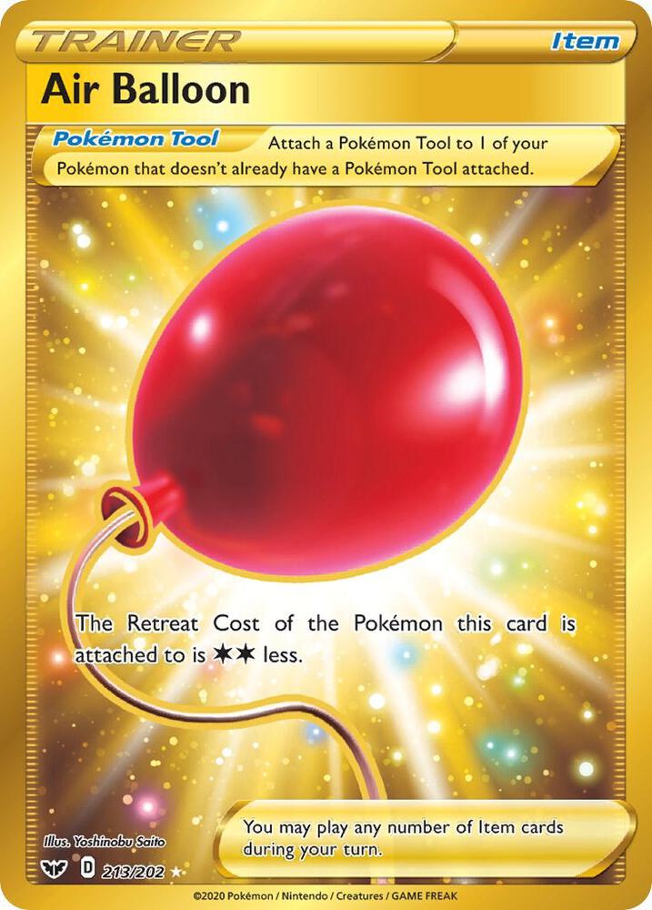 Air Balloon (Secret) | SWSH01: Sword & Shield Base Set #213/202