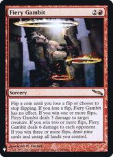 Fiery Gambit | The List Reprints #90