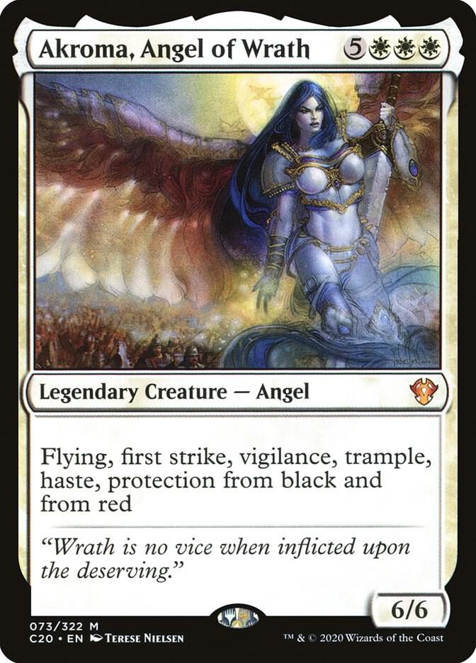 Akroma, Angel of Wrath | Commander 2020 #73