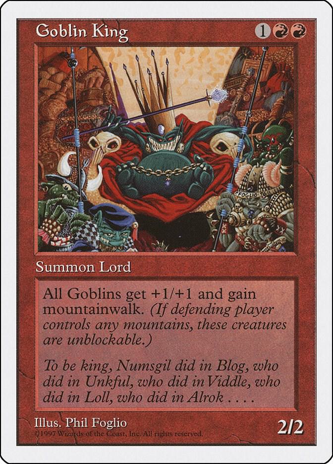 Goblin King | Fifth Edition #unknown