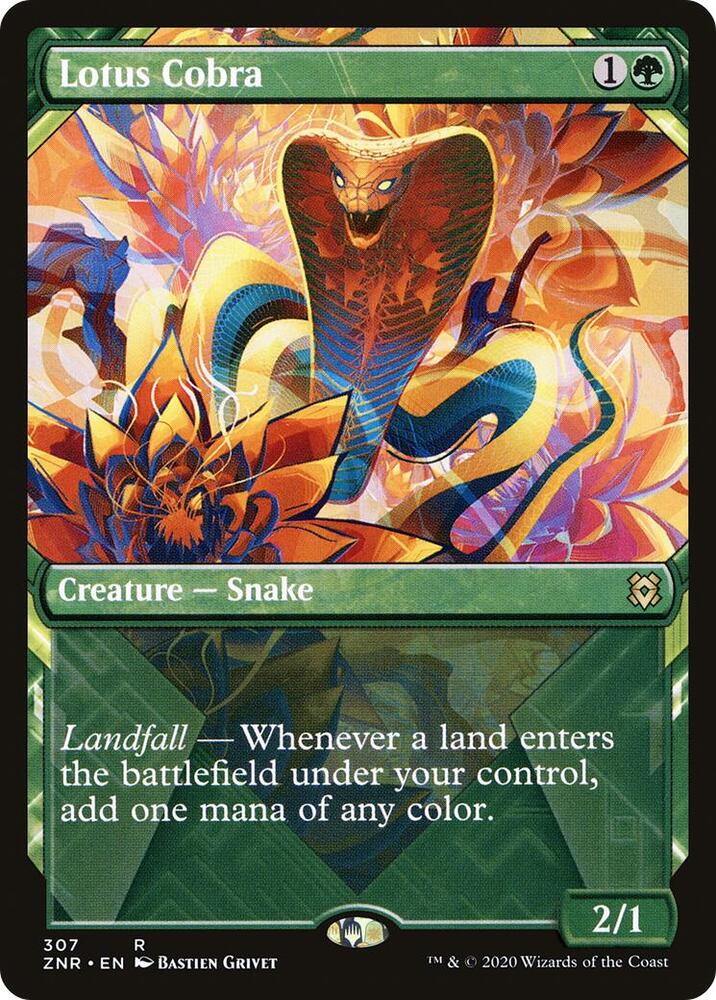 Lotus Cobra (Showcase) | Zendikar Rising #307