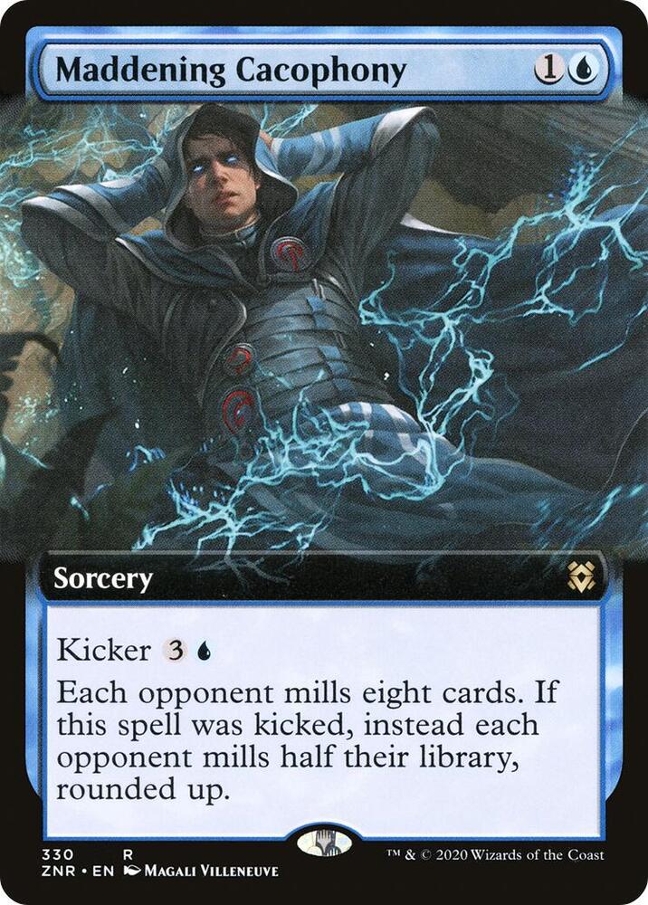 Maddening Cacophony (Extended Art) | Zendikar Rising #330