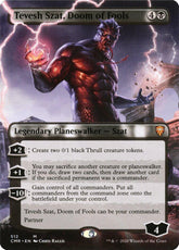 Tevesh Szat, Doom of Fools (Borderless) | Commander Legends #512