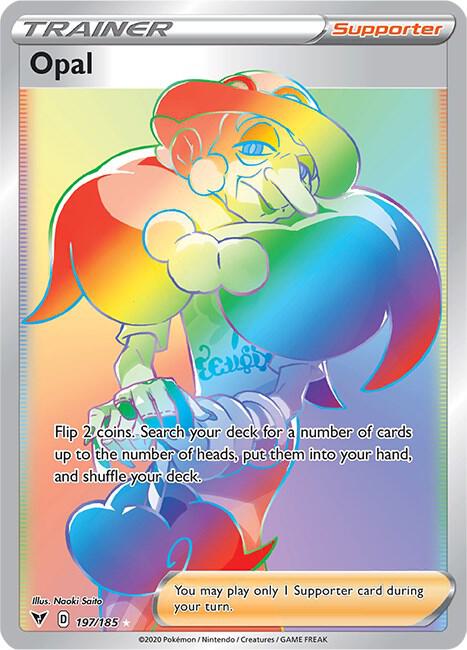 Opal (Secret) | SWSH04: Vivid Voltage #197/185