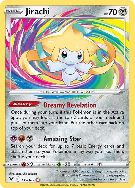 Jirachi | SWSH04: Vivid Voltage #119/185