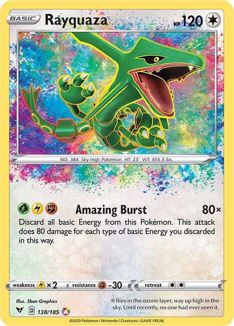 Rayquaza | SWSH04: Vivid Voltage #138/185