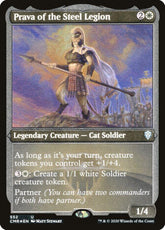 Prava of the Steel Legion (Foil Etched) | Commander Legends #552