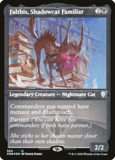 Falthis, Shadowcat Familiar (Foil Etched) | Commander Legends #564