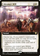 Akroma's Will (Extended Art) | Commander Legends #615