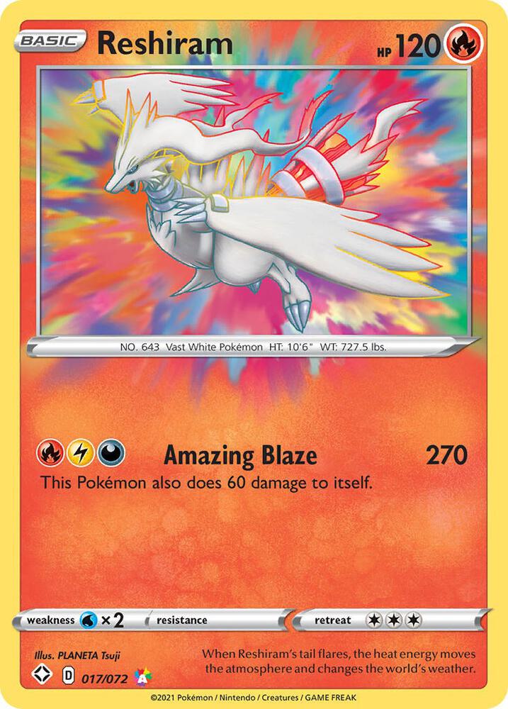 Reshiram | Shining Fates #017/072