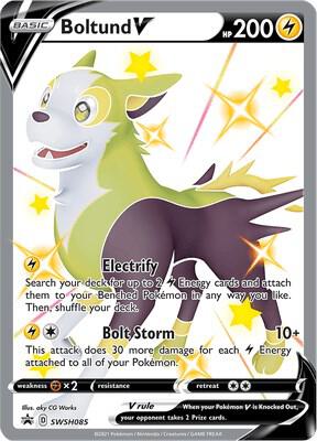 Boltund V - SWSH085 | SWSH: Sword & Shield Promo Cards #SWSH085