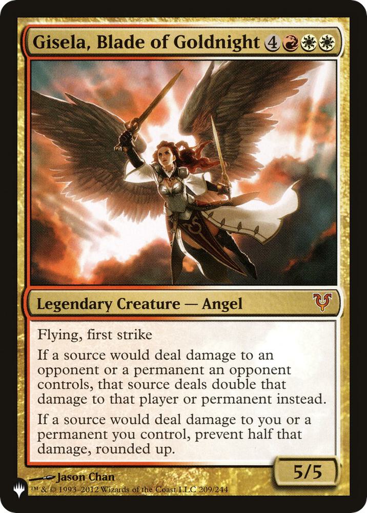 Gisela, Blade of Goldnight | The List Reprints #209/244