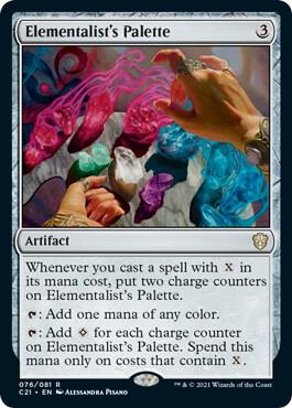 Elementalist's Palette | Commander 2021 #76