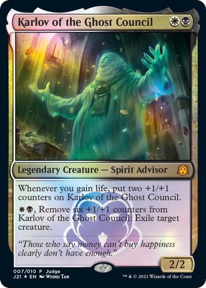 Karlov of the Ghost Council | Judge Promos #7