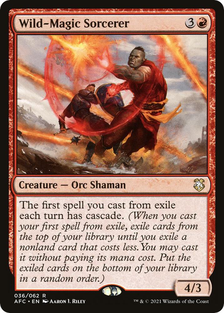 Wild-Magic Sorcerer | Commander: Adventures in the Forgotten Realms #36
