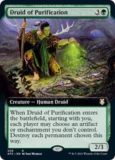 Druid of Purification (Extended Art) | Commander: Adventures in the Forgotten Realms #308