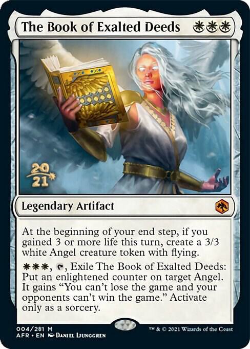 The Book of Exalted Deeds | Prerelease Cards #4