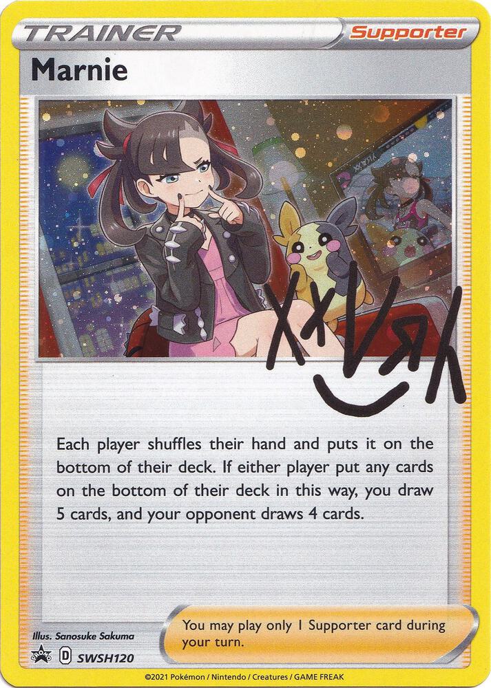 Marnie - SWSH120 | SWSH: Sword & Shield Promo Cards #SWSH120