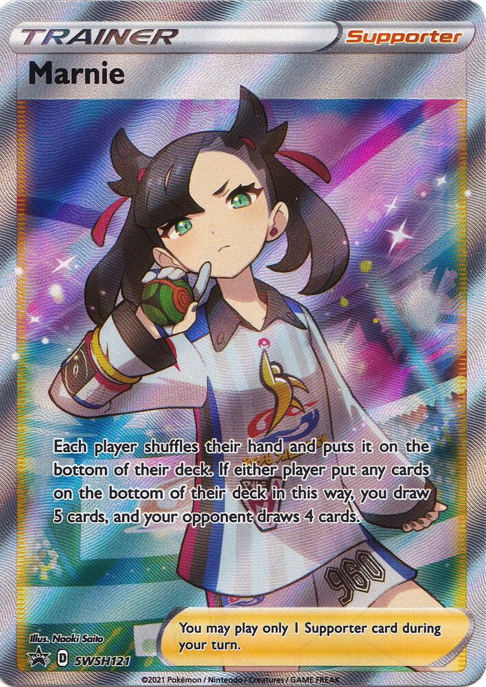 Marnie - SWSH121 | SWSH: Sword & Shield Promo Cards #SWSH121