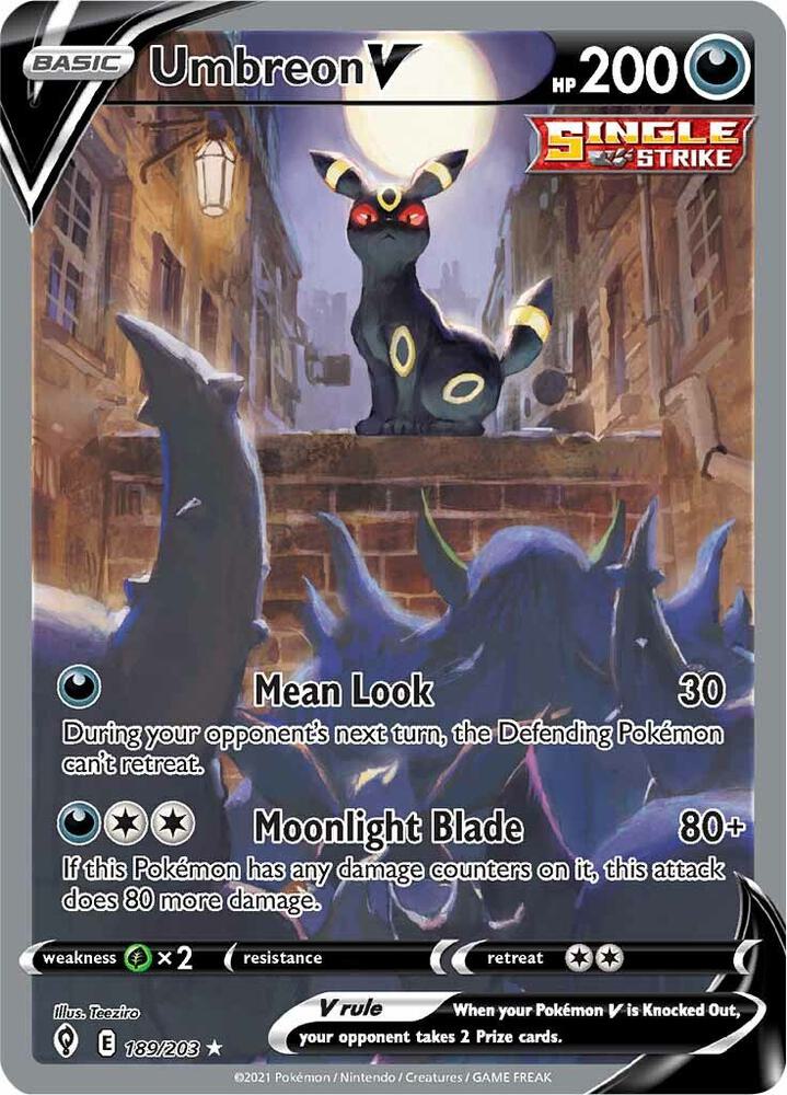 Umbreon V (Alternate Full Art) | SWSH07: Evolving Skies #189/203