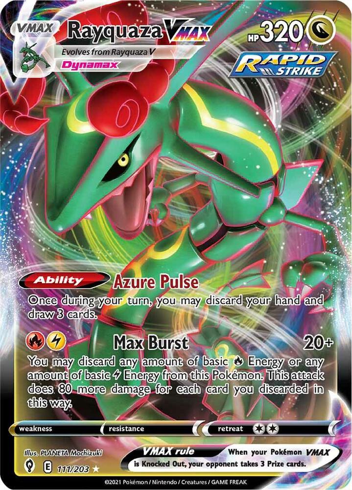 Rayquaza VMAX | SWSH07: Evolving Skies #111/203