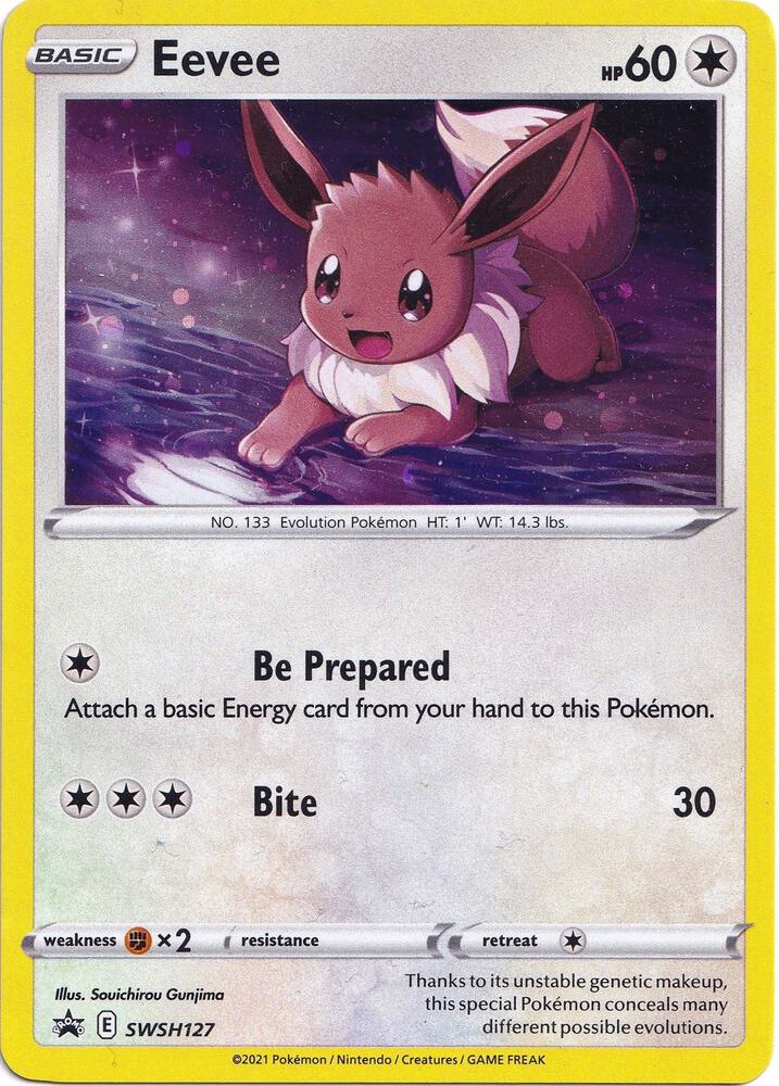 Eevee - SWSH127 | SWSH: Sword & Shield Promo Cards #SWSH127