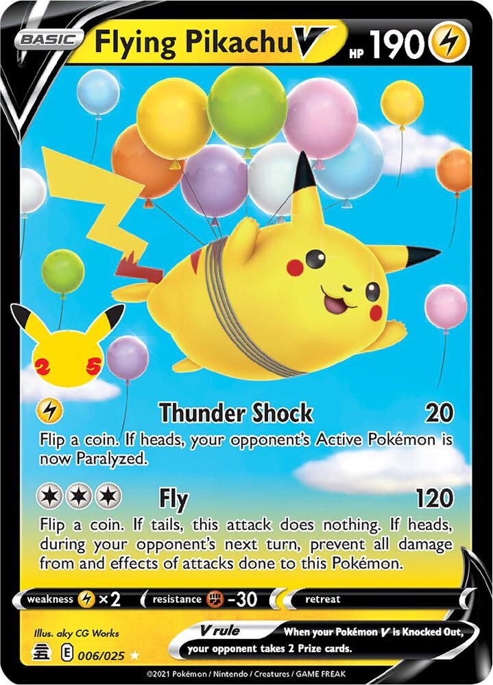 Flying Pikachu V | Celebrations #006/025