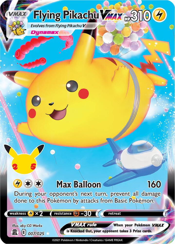 Flying Pikachu VMAX | Celebrations #007/025