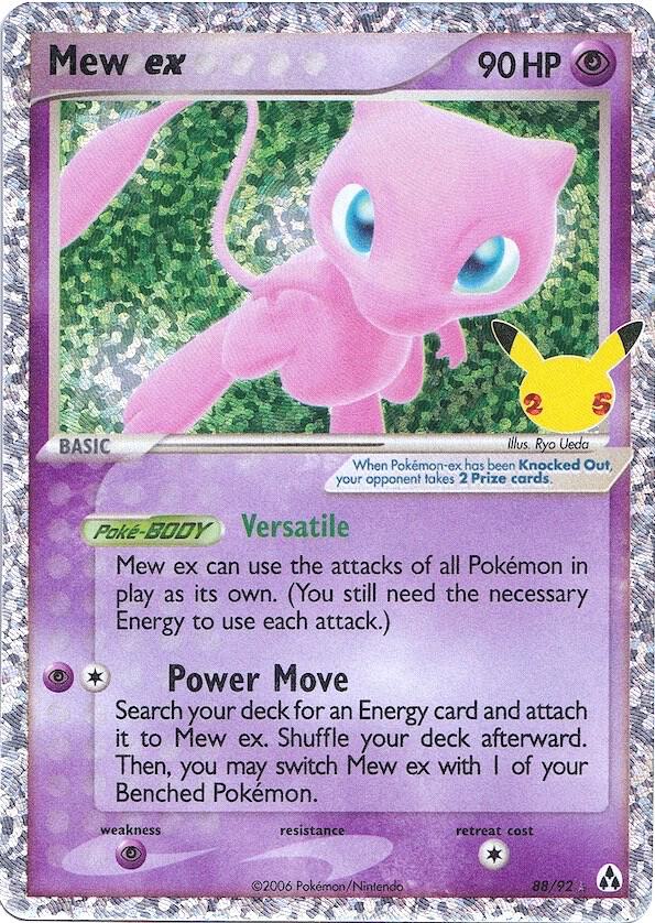 Mew ex | Celebrations: Classic Collection #88/92