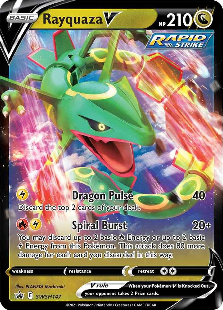Rayquaza V - SWSH147 | SWSH: Sword & Shield Promo Cards #SWSH147