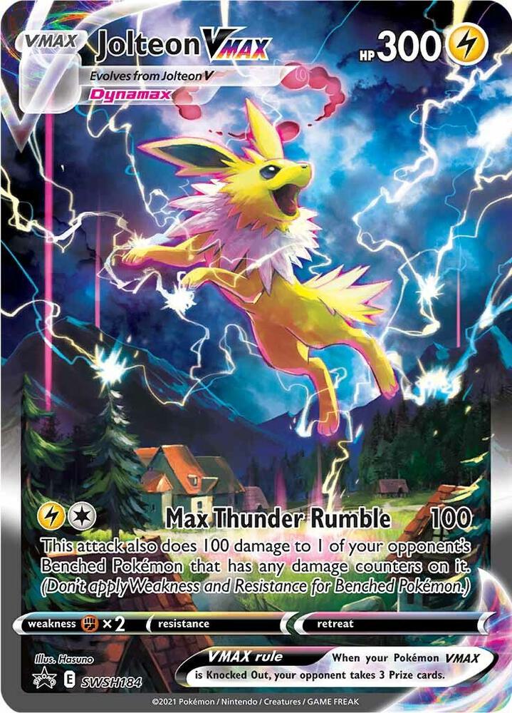 Jolteon VMAX - SWSH184 | SWSH: Sword & Shield Promo Cards #SWSH184
