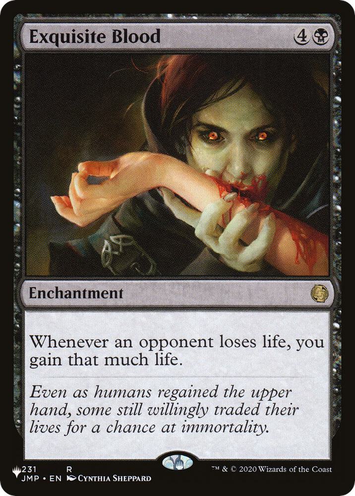 Exquisite Blood | The List Reprints #231/078