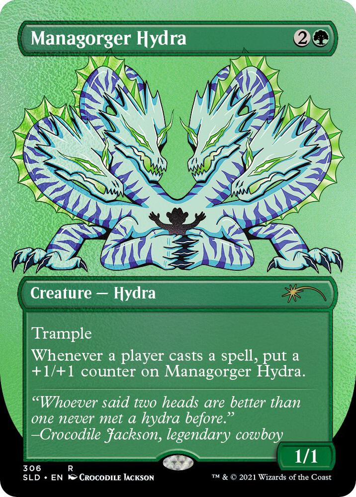 Managorger Hydra (Foil Etched) | Secret Lair Drop Series #306