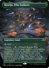 Boseiju, Who Endures (Borderless) | Kamigawa: Neon Dynasty #412