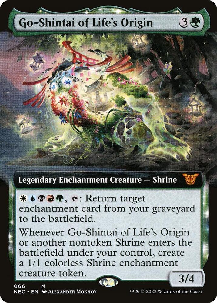 Go-Shintai of Life's Origin (Extended Art) | Commander: Kamigawa: Neon Dynasty #66