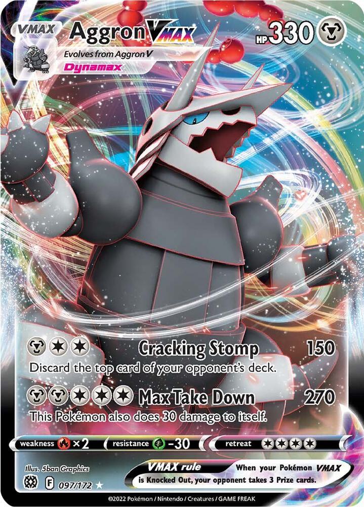 Aggron VMAX | SWSH09: Brilliant Stars #097/172