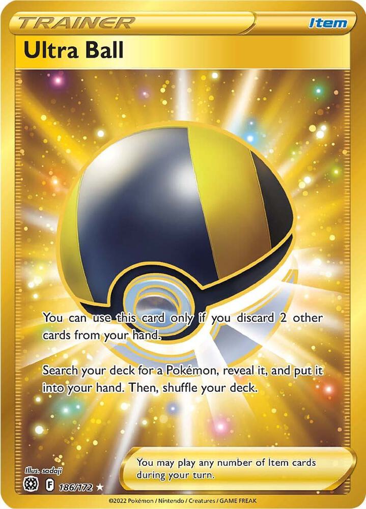 Ultra Ball (Secret) | SWSH09: Brilliant Stars #186/172