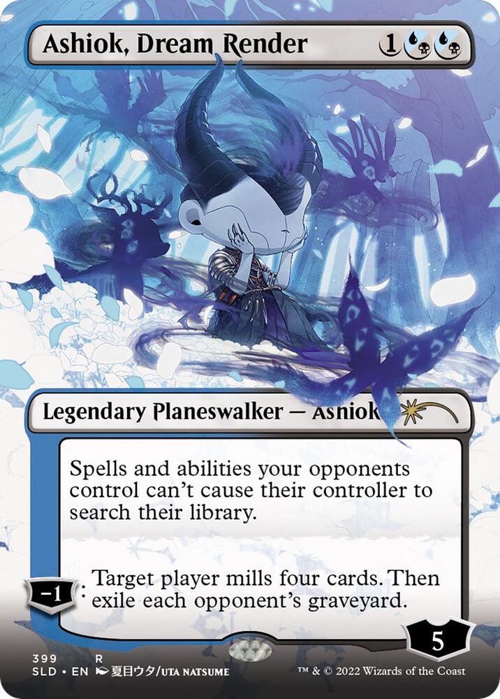 Ashiok, Dream Render (Borderless) | Secret Lair Drop Series #399