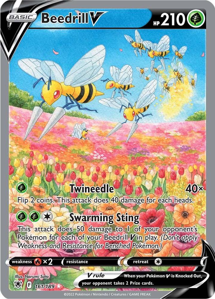 Beedrill V (Alternate Full Art) | SWSH10: Astral Radiance #161/189