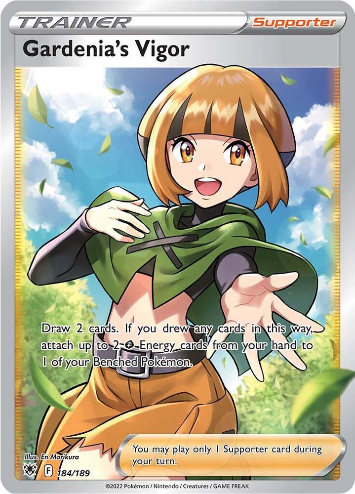 Gardenia's Vigor (Full Art) | SWSH10: Astral Radiance #184/189