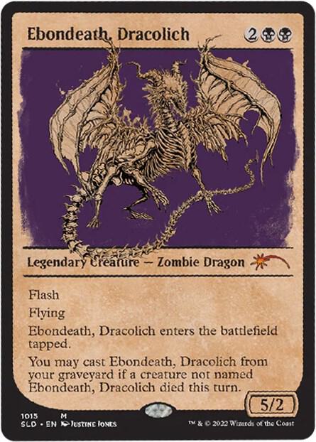 Ebondeath, Dracolich (Showcase) | Secret Lair Drop Series #1014