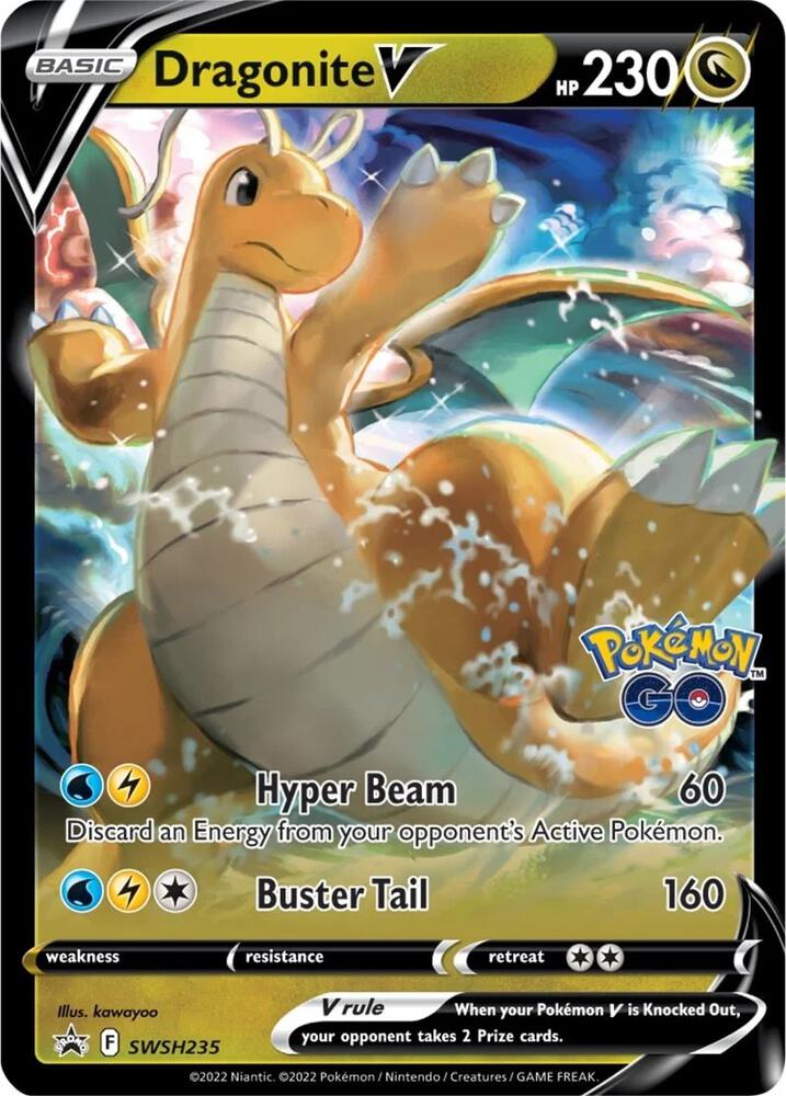 Dragonite V - SWSH235 | SWSH: Sword & Shield Promo Cards #SWSH235