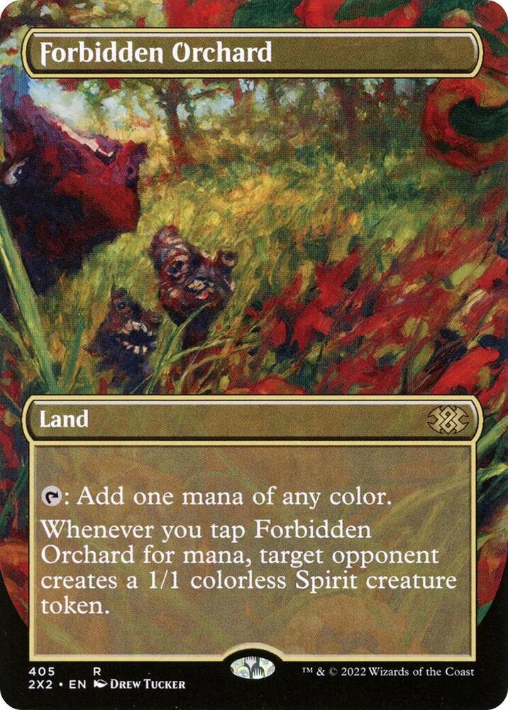Forbidden Orchard (Borderless) | Double Masters 2022 #405