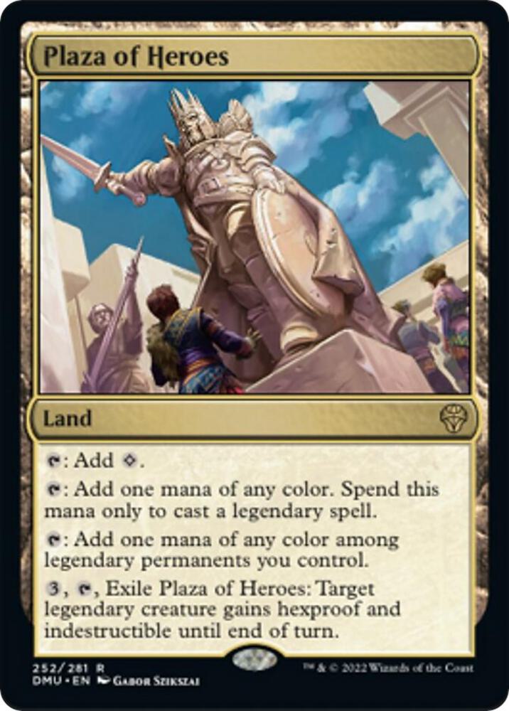 Plaza of Heroes | Dominaria United #252