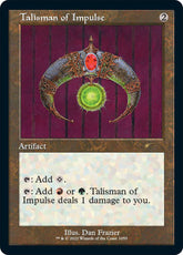 Talisman of Impulse (Retro Frame) | Secret Lair Drop Series #1055