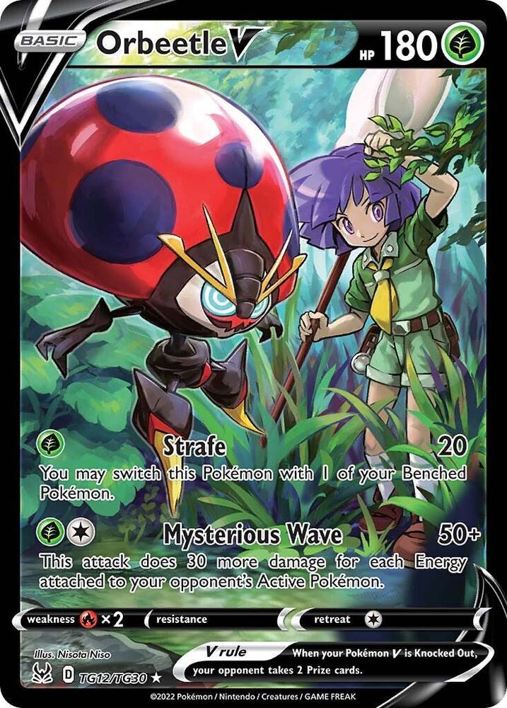 Orbeetle V | SWSH11: Lost Origin Trainer Gallery #TG12/TG30