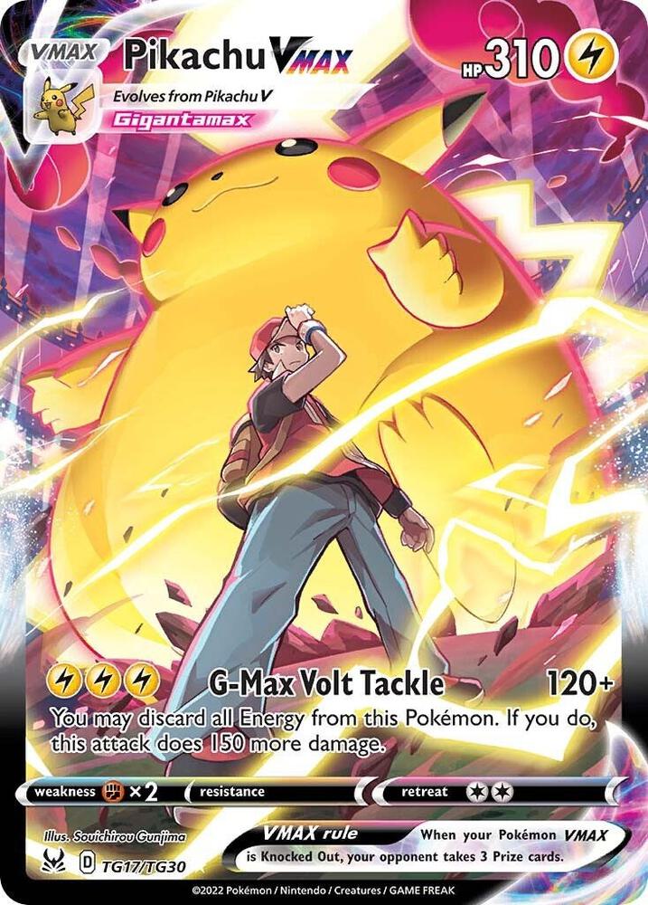 Pikachu VMAX | SWSH11: Lost Origin Trainer Gallery #TG17/TG30