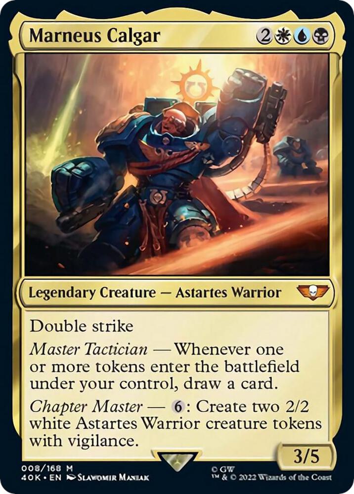 Marneus Calgar (Surge Foil) | Universes Beyond: Warhammer 40,000 #8