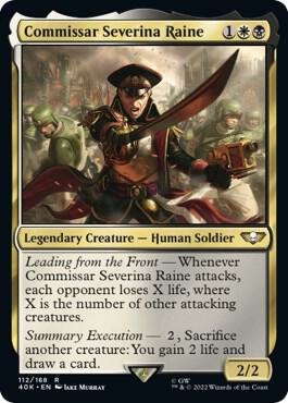 Commissar Severina Raine | Universes Beyond: Warhammer 40,000 #112